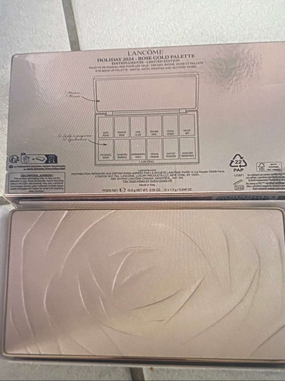 NWB Lancome Holiday 2024 Rose Gold Palette limited edition. - Picture 7 of 8